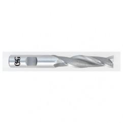 2 Dia. x 5-1/2 Overall Length 2-Flute Square End HSS-CO SE End Mill-Round Shank-Center Cutting-Uncoated - Americas Industrial Supply