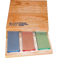 DMT - Stone Kits Abrasive Material: Diamond Grade: Extra Fine; Fine; Coarse - Americas Industrial Supply