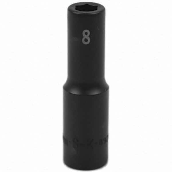 SK - Impact Socket - 3/8"DR 8MM DEEP IMPACT SOCKET - Americas Industrial Supply