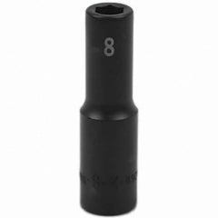 SK - Impact Socket - 3/8"DR 8MM DEEP IMPACT SOCKET - Americas Industrial Supply