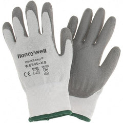 Perfect Fit - Size XS, ANSI Cut Lvl 3, Abrasion Lvl 4, Cut Resistant Gloves - Palm Coated, White/Gray - Americas Industrial Supply
