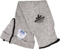 MCR Safety - Size Standard, White & Black Dyneema Cut Resistant Sleeve - 14" Long Sleeve, Cut Resistance Level 2 - Americas Industrial Supply