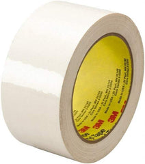 3M - 36 Yds. x 1", White Polyethylene Film Tape - 483 Series, 5 mil Thick, 10 Lb./Inch Tensile Strength - Americas Industrial Supply