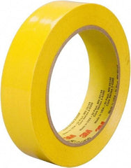 3M - 36 Yds. x 2", Yellow Polyethylene Film Tape - 483 Series, 5 mil Thick, 10 Lb./Inch Tensile Strength - Americas Industrial Supply