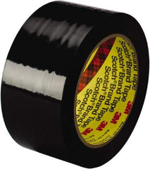 3M - 36 Yds. x 2", Black Polyethylene Film Tape - 483 Series, 5 mil Thick, 10 Lb./Inch Tensile Strength - Americas Industrial Supply