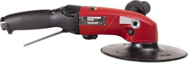 Chicago Pneumatic - 7" Max Disc, 7,700 RPM, Pneumatic Handheld Disc Sander - 69 CFM, 1/2" Inlet, 2.8 hp, 90 psi - Americas Industrial Supply