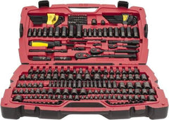 Stanley - 229 Piece Mechanic's Tool Set - Comes in Blow Mold Box - Americas Industrial Supply