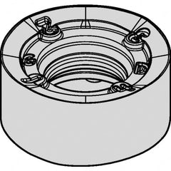 Kennametal - RNGJ10T3M0 GD Grade KCSM30 Carbide Milling Insert - TiAlN Finish, 0.1874" Thick, 10mm Inscribed Circle - Americas Industrial Supply