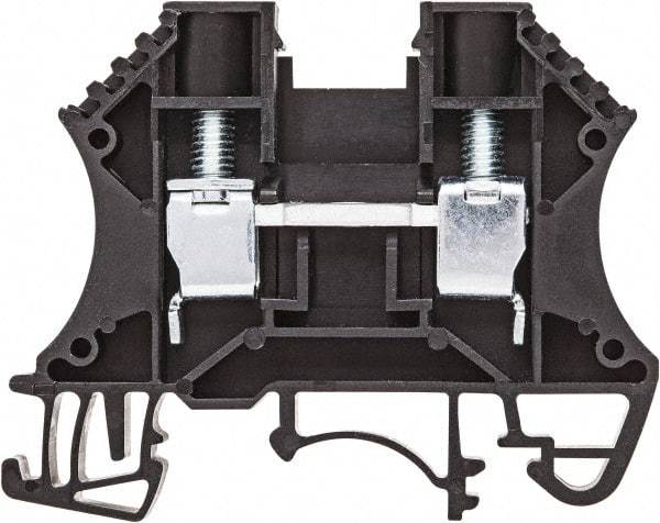 Cooper Bussmann - 600 Volt (UL), 630 Volt (IEC), 32 (IEC) Amp, 35 (UL) Amp, DIN Rail Mount, Passthrough Terminal Block - Zinc Plated Steel, 22 to 10 AWG Compatibility, 2 Inch High x 58.9mm Deep - Americas Industrial Supply