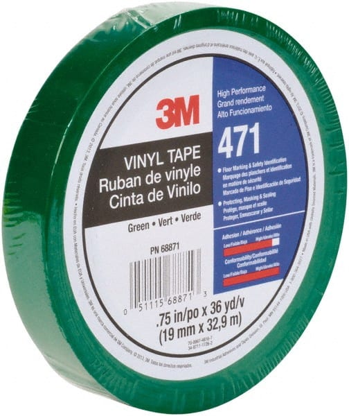 3M - 3/4" x 108' Vinyl Floor & Egress Tape - Americas Industrial Supply