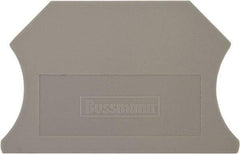 Cooper Bussmann - 2" High x 2.4" Long, Terminal Block End Cover - Use with DIS10 Series, DP25 , DP35, DP45, DP60 Terminal Blocks - Americas Industrial Supply