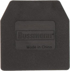 Cooper Bussmann - 1.2" High x 0.8" Long, Terminal Block End Cover - Use with DM30-LK Terminal Blocks - Americas Industrial Supply