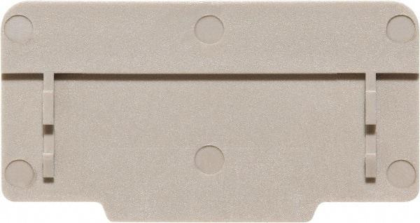 Cooper Bussmann - 2" High x 1.8" Long, Terminal Block Partition Plate - Use with DP150 Series Terminal Blocks - Americas Industrial Supply