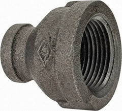 Value Collection - Class 150, 1 x 3/8" Black Pipe Reducing Bushing - Threaded, Malleable Iron - Americas Industrial Supply