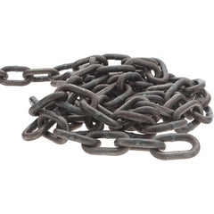 Peerless Chain - 1/4" Welded High Test Chain - 5,400 Lb Capacity, Grade 40, 134' Long, Hot Galvanized Finish - Americas Industrial Supply