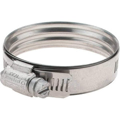 IDEAL TRIDON - SAE Size 36, 43 to 65mm Diam, Stainless Steel 360° Worm Drive Clamp - Americas Industrial Supply