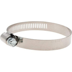 Value Collection - SAE Size 40, 2-1/16 to 3" Diam, Stainless Steel Worm Drive Clamp - 1/2" Wide - Americas Industrial Supply