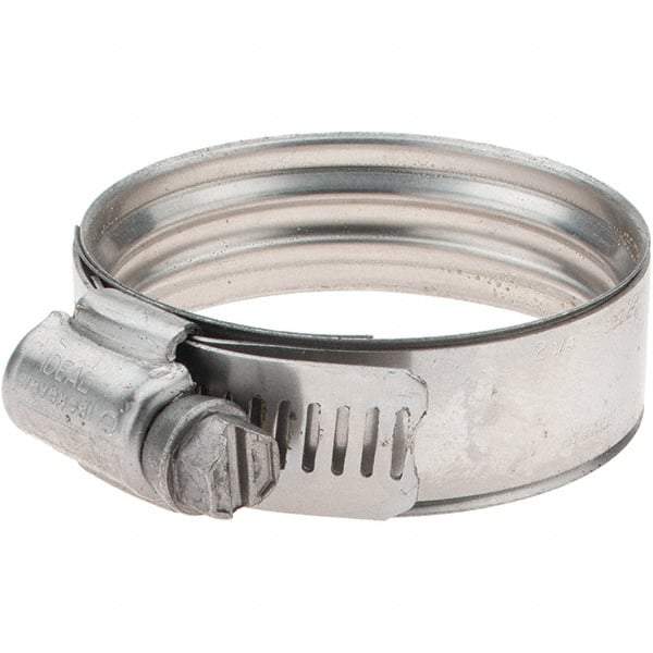 IDEAL TRIDON - SAE Size 28, 34 to 52mm Diam, Stainless Steel 360° Worm Drive Clamp - Americas Industrial Supply