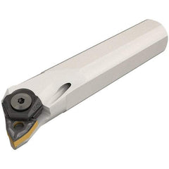 Iscar - 25mm Min Bore Diam, 100mm OAL, 20mm Shank Diam, A-MWLN-W Indexable Boring Bar - 28mm Max Bore Depth, WNM.. 06T3.. Insert, Wedge Holding Method - Americas Industrial Supply