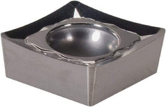 Iscar - CCGT3-2 AS Grade IC20 Carbide Turning Insert - Uncoated, 80° Diamond, 3/8" Inscr Circle, 5/32" Thick, 1/32" Corner Radius - Americas Industrial Supply