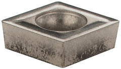 Iscar - CCMT2-1 Grade IC20N Carbide Turning Insert - Uncoated, 80° Diamond, 1/4" Inscr Circle, 3/32" Thick, 1/64" Corner Radius - Americas Industrial Supply