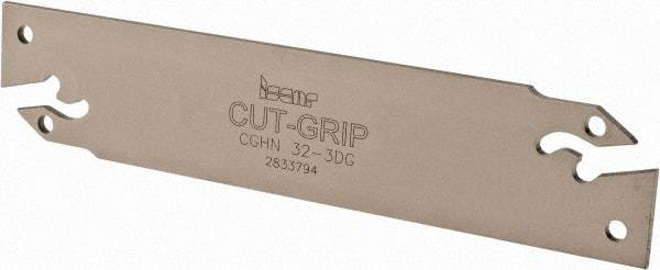 Iscar - 2.8 to 4mm Groove Width, 50mm Max Depth of Cut, Neutral Cut, CGHN Indexable Grooving Blade - Multiple Insert Styles, Series Cut Grip - Americas Industrial Supply