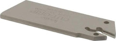 Iscar - 4.4 to 6.4mm Groove Width, 30mm Max Depth of Cut, Neutral Cut, CGHN Indexable Grooving Blade - Multiple Insert Styles, Series Cut Grip - Americas Industrial Supply