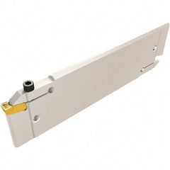 Iscar - 8" Groove Width, 43mm Max Depth of Cut, Neutral Cut, CGHN Indexable Grooving Blade - GIMF, GIMM 8CC, GIMY, GIMY (Full Radius), GIMY-F, GIPY Insert Style, Series Cut Grip - Americas Industrial Supply