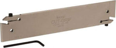 Iscar - 2.0709" Blade Height, 0.2913" Blade Width, 10.2362" OAL, Neutral Cut, Single End Indexable Cut-Off Blade - CGHN Blade - Americas Industrial Supply