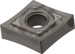 Iscar - CNMG431 PP Grade IC10 Carbide Turning Insert - Uncoated, 80° Diamond, 1/2" Inscr Circle, 3/16" Thick, 1/64" Corner Radius - Americas Industrial Supply