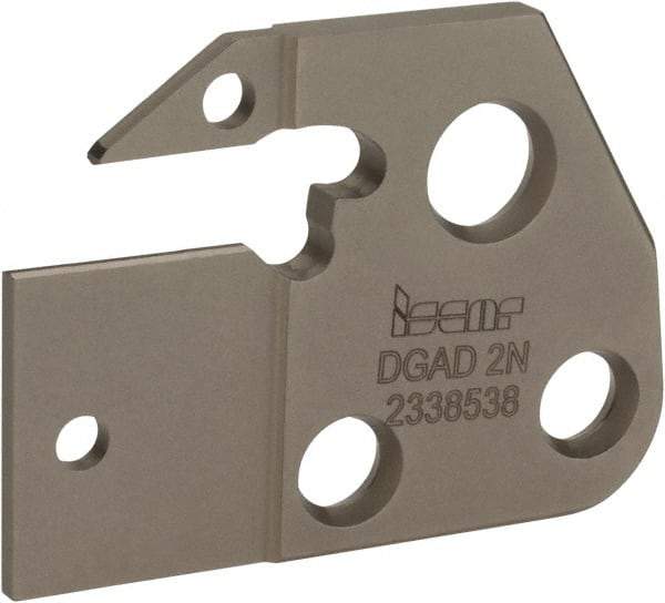 Iscar - 1.9 to 2.5mm Groove Width, Neutral Cut, DGAD Indexable Grooving Blade - DGN.., DGN R/L.., HGN.., HGR/L.., GRIP.. Insert Style, Series Do Grip - Americas Industrial Supply