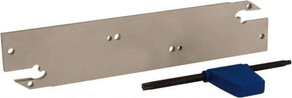 Iscar - 4 to 4.1mm Groove Width, Neutral Cut, DGFH Indexable Grooving Blade - DGN-UT/UA, DGN/DGNC/DGNM-C, DGN/DGNM-J/JS/JT, DGR/L-C DGRC/LC-C, DGR/L-J/JS, GRIP, GRIP (Full Radius) Insert Style, Series Do-Grip & Heli-Grip - Americas Industrial Supply