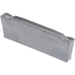 Iscar - DGN2202 IC20 Grade, 0.0866" Cutting Width, Carbide Cutoff Insert - Neutral Lead Angle, 0.0079" Cnr Rad, Double End - Americas Industrial Supply