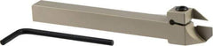 Iscar - External Thread, 0.591" Max Depth of Cut, 0.055" Min Groove Width, 5-1/2" OAL, Right Hand Indexable Grooving Cutoff Toolholder - 1/2" Shank Height x 1/2" Shank Width, DG.. Insert Style, DGT Toolholder Style, Series Do-Grip - Americas Industrial Supply