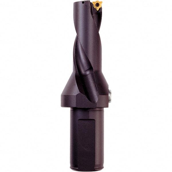 Iscar - 4-3/4" Max Drill Depth, 4xD, 1-3/16" Diam, Indexable Insert Drill - 2 Inserts, 1-1/4" Shank Diam, Whistle Notch Shank - Americas Industrial Supply