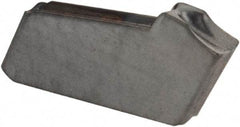 Iscar - GFN J IC328 Grade, 0.0472" Cutting Width, Carbide Cutoff Insert - 0° Neutral Lead Angle, 0.0055" Cnr Rad, TiCN Coated, Single End - Americas Industrial Supply