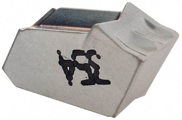 Iscar - GFN W IC354 Grade, 0.189" Cutting Width, Carbide Cutoff Insert - 0° Neutral Lead Angle, 0.011" Cnr Rad, TiCN Coated, Single End - Americas Industrial Supply