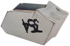 Iscar - GFN W IC354 Grade, 0.189" Cutting Width, Carbide Cutoff Insert - 0° Neutral Lead Angle, 0.011" Cnr Rad, TiCN Coated, Single End - Americas Industrial Supply