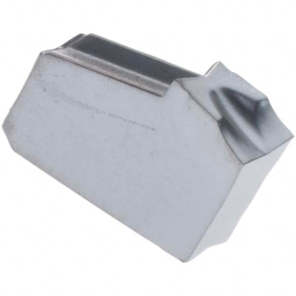 Iscar - GFR2 IC354 Grade, 0.0787" Cutting Width, Carbide Cutoff Insert - 4° Right Hand Lead Angle, 0.0008" Cnr Rad, TiCN Coated, Single End - Americas Industrial Supply