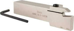 Iscar - GHD, External, Left Hand, 1-1/2" Max Depth of Cut, 0.512 to 0.685" Groove Width, Indexable Grooving Tool Holder - GIMY, GPV, TIGER 1.. Insert Compatibility, 1-1/4" Shank Height, 1-1/4" Shank Width, 7" OAL - Americas Industrial Supply