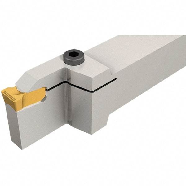 Iscar - GHD, External, Right Hand, 1-1/2" Max Depth of Cut, 0.512 to 0.685" Groove Width, Indexable Grooving Tool Holder - TIGER 1.. Insert Compatibility, 1-1/4" Shank Height, 1-1/4" Shank Width, 7" OAL - Americas Industrial Supply