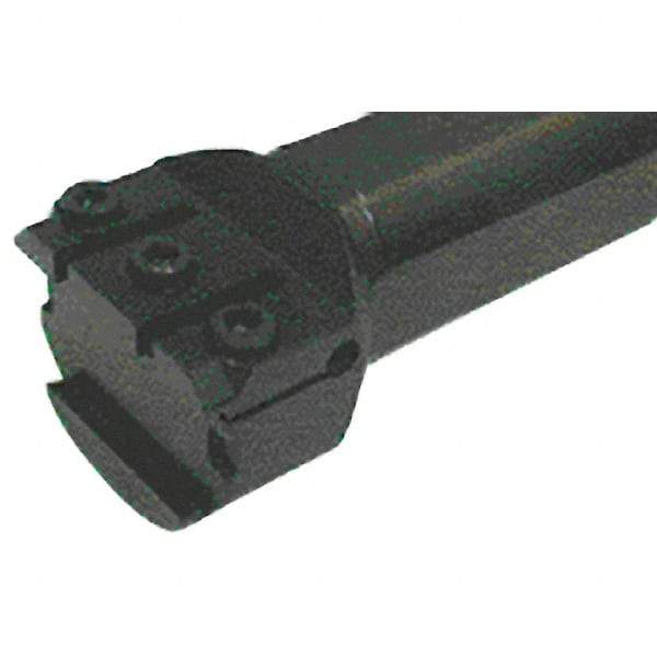Iscar - GHIC, Internal, Neutral, 1.18" Max Depth of Cut, 0.11 to 1/4" Groove Width, Indexable Grooving Tool Holder - GI.., TIP Insert Compatibility, 2.28" Shank Height, 1-1/2" Shank Width, 12" OAL - Americas Industrial Supply