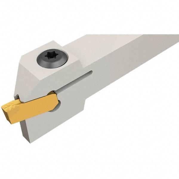 Iscar - GHM, External, Left Hand, 4.8mm Max Depth of Cut, 4mm Max Groove Width, Indexable Grooving Tool Holder - GI.. Insert Compatibility, 12mm Shank Height, 12mm Shank Width, 110mm OAL - Americas Industrial Supply