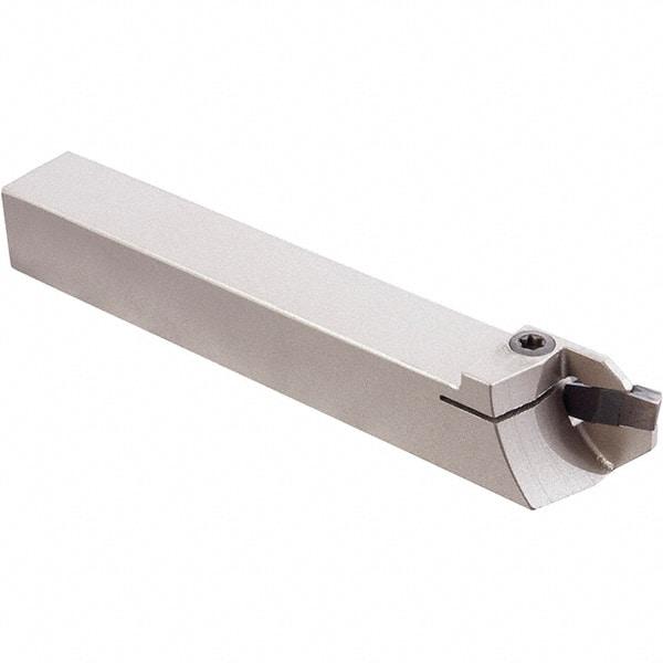 Iscar - GHS, External, Right Hand, 2.2 to 3.15mm Groove Width, Indexable Grooving Tool Holder - GI.. Insert Compatibility, 14mm Shank Height, 14mm Shank Width, 120mm OAL - Americas Industrial Supply