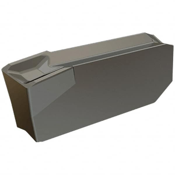 Iscar - 6GIM Grade IC20, 6mm Cutting Width Carbide Grooving Insert - Neutral, 0.4mm Corner Radius, Uncoated - Americas Industrial Supply