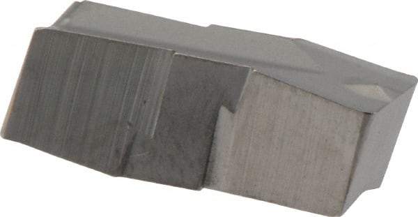 Iscar - 400E040GIP Grade IC20, 4mm Cutting Width Carbide Grooving Insert - 13mm Max Depth of Cut, Neutral, 0.4mm Corner Radius, Uncoated - Americas Industrial Supply