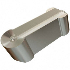 Iscar - 500250GIPA Grade ID5, 5mm Cutting Width Diamond Tipped Grooving Insert - 2.5mm Max Depth of Cut, Neutral, 2.5mm Corner Radius - Americas Industrial Supply