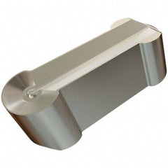 Iscar - 600300GIPA Grade ID5, 6mm Cutting Width Diamond Tipped Grooving Insert - 3mm Max Depth of Cut, Neutral, 3mm Corner Radius - Americas Industrial Supply