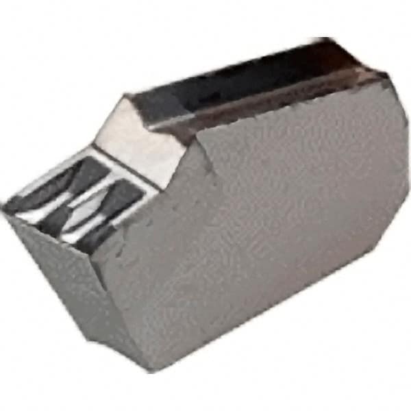 Iscar - GTR4 W IC354 Grade, 0.1614" Cutting Width, Carbide Cutoff Insert - 4° Right Hand Lead Angle, 0.0094" Cnr Rad, TiCN Coated, Single End - Americas Industrial Supply
