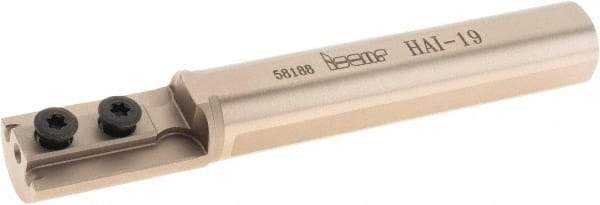 Iscar - HAI, Internal, Right Hand, Indexable Grooving Tool Holder - 3/4" Shank Width, 5" OAL, Through Coolant - Americas Industrial Supply